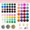 72 Colors 6mm Glass Beads for Jewelry Making,3000PCS+ Round Crystal Glass Beads Bracelet Making Kit with Accessories, Bead Starter Kit Crafts Gifts Set Suitable for Teen Adults